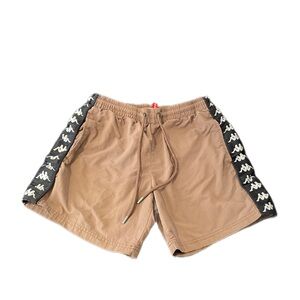 Kappa Swim Trunks Medium Logo Travis Scott Brown